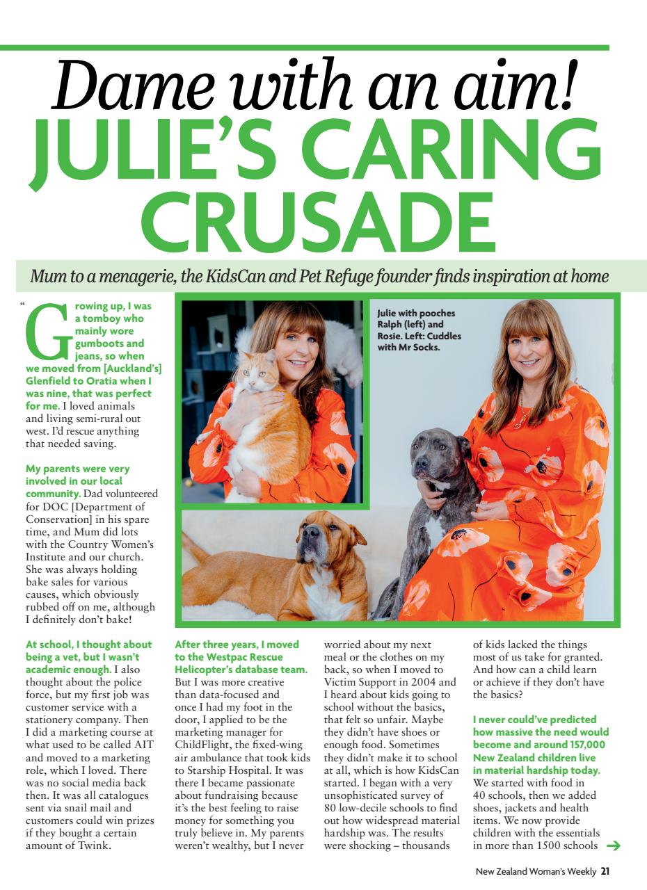 NZ Woman's Weekly Preview Pages