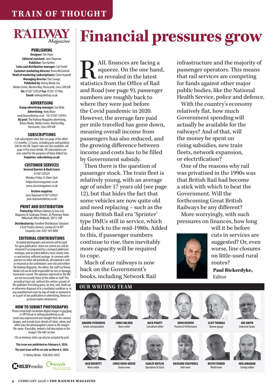 Railway Magazine Preview Pages