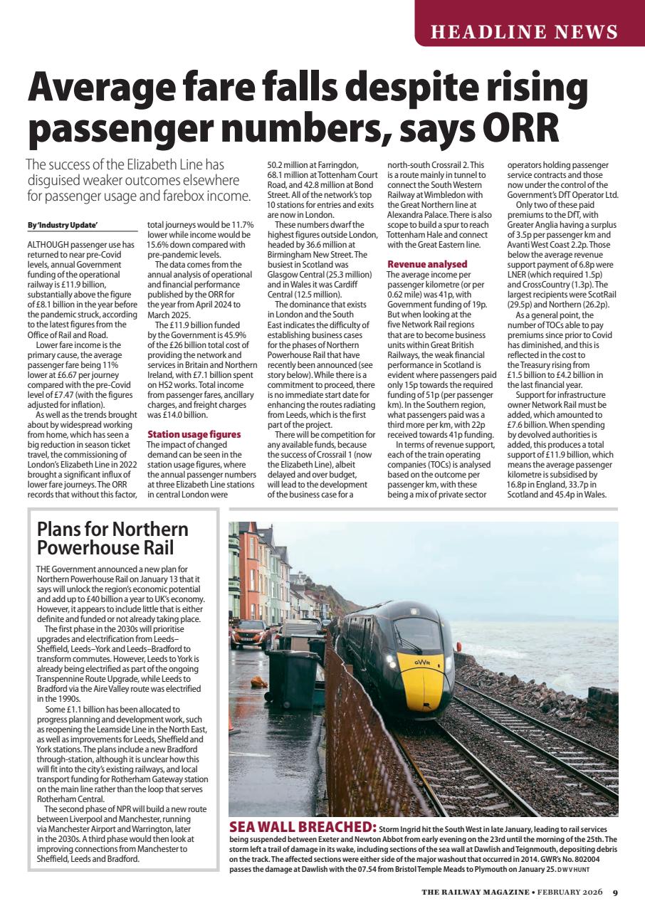 Railway Magazine Preview Pages