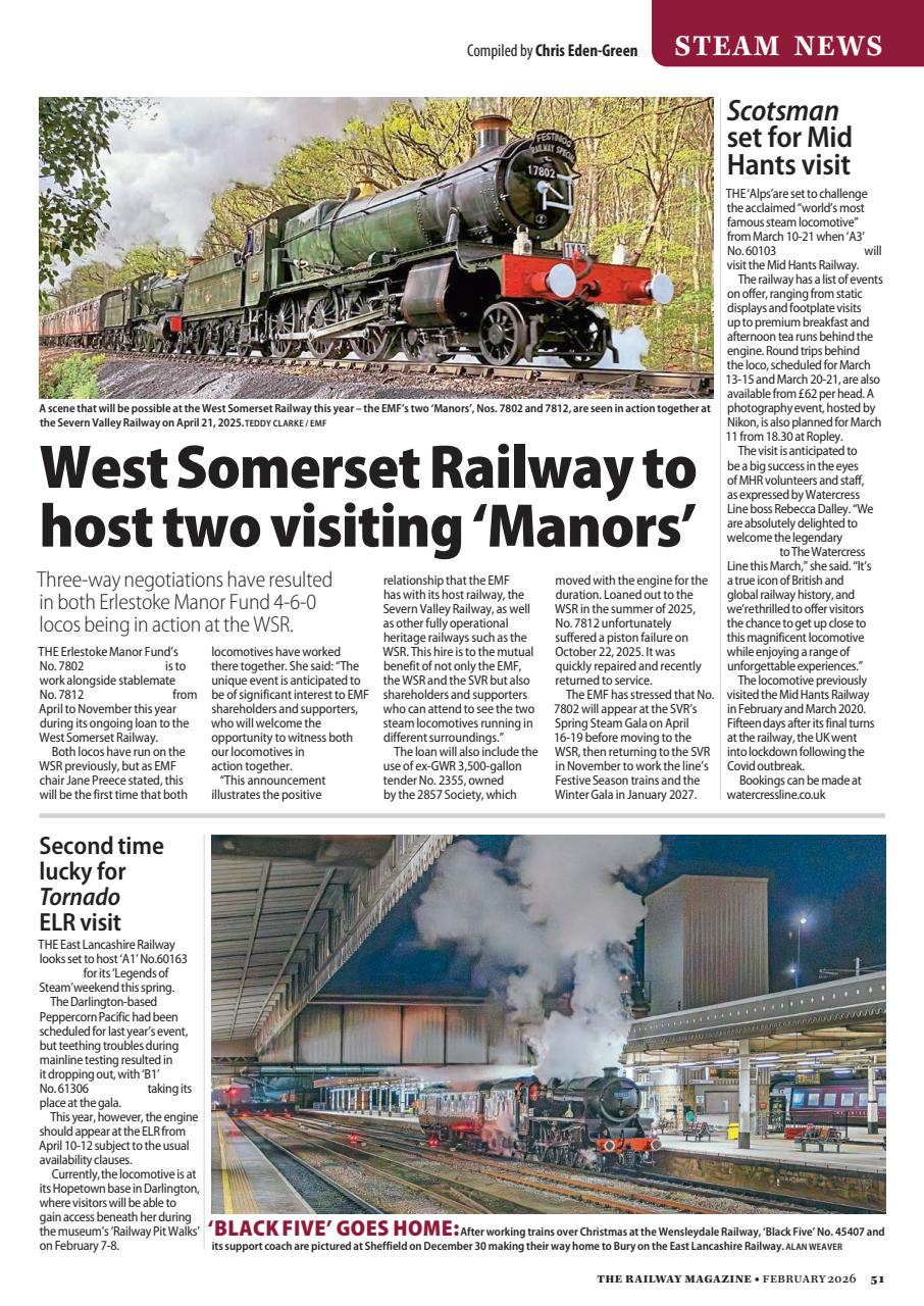 Railway Magazine Preview Pages