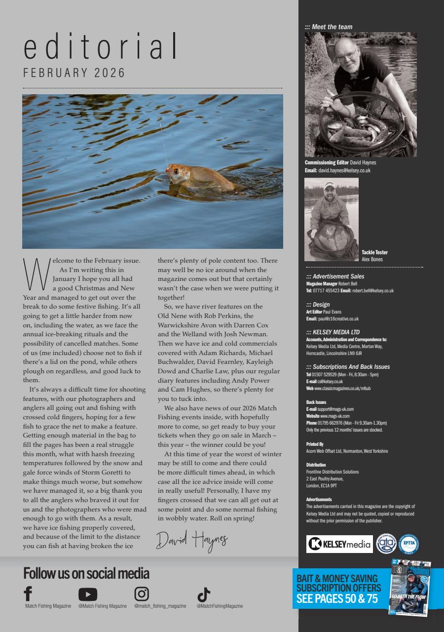 Match Fishing Preview Pages