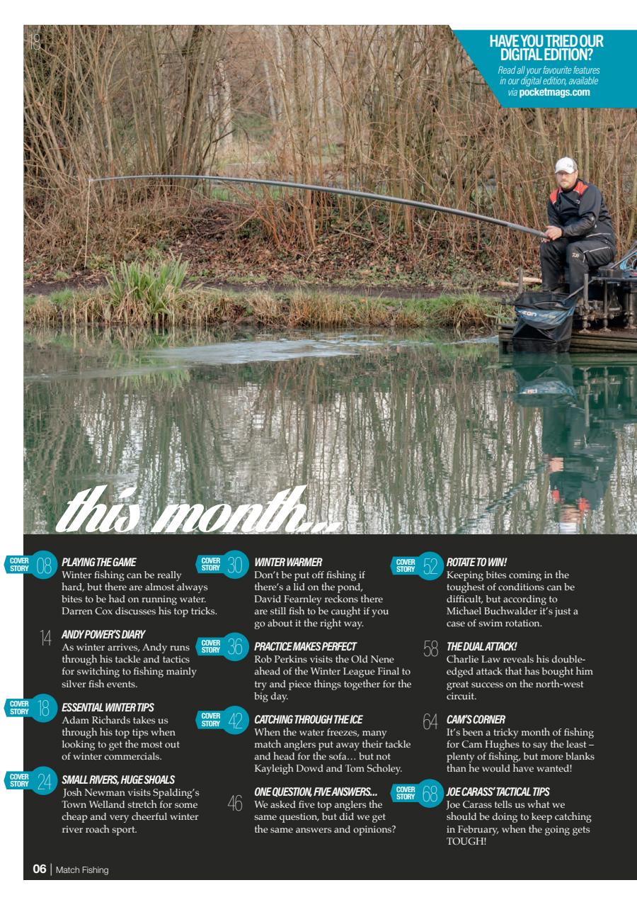 Match Fishing Preview Pages