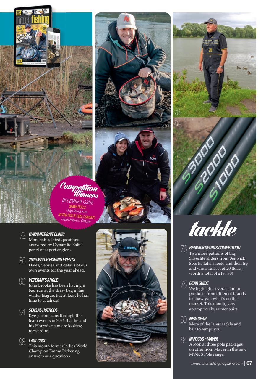 Match Fishing Preview Pages