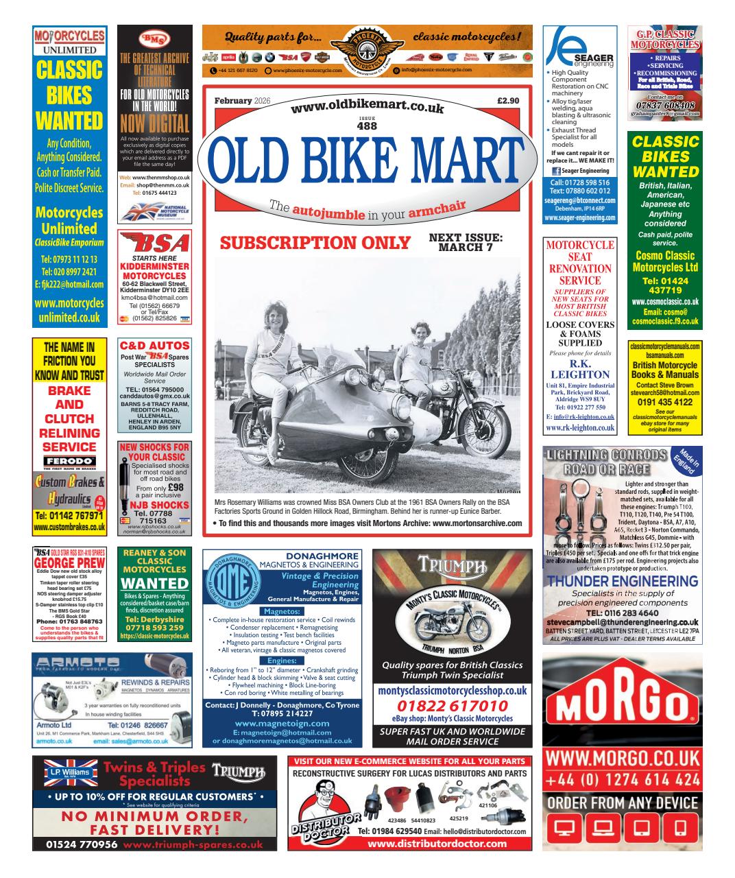 Old Bike Mart Preview Pages
