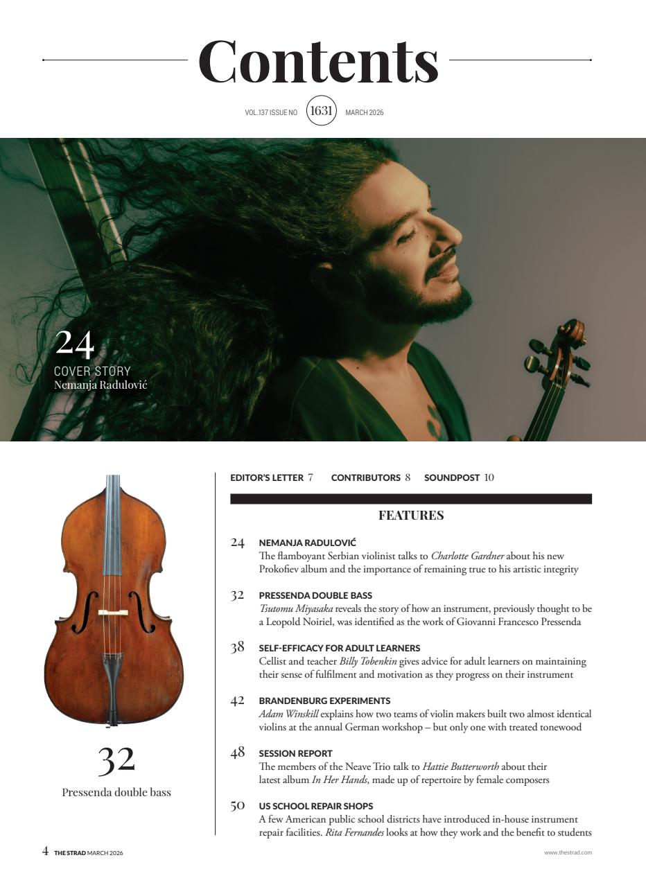 The Strad Preview Pages