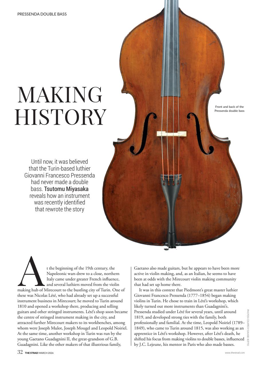 The Strad Preview Pages