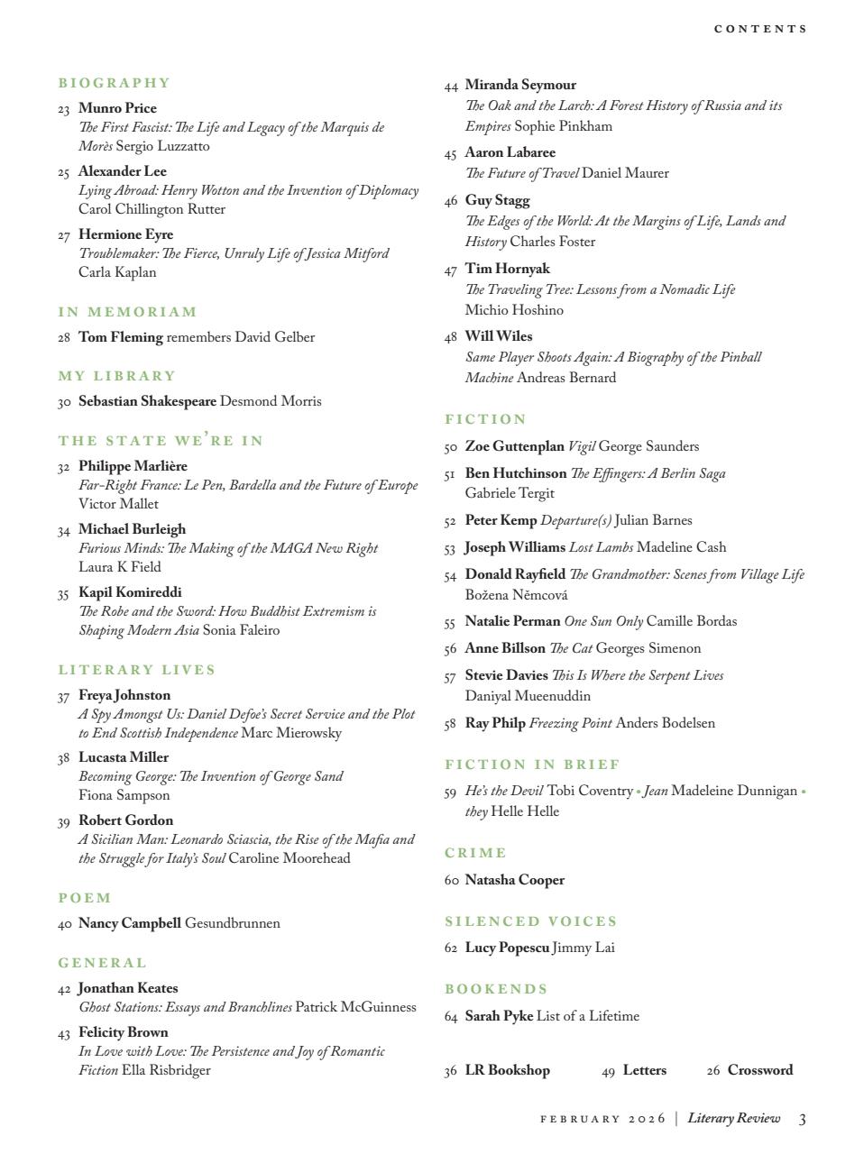 Literary Review Preview Pages