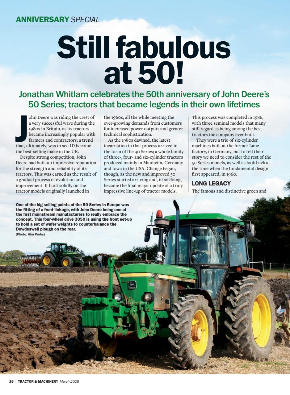 Tractor & Machinery Preview Pages