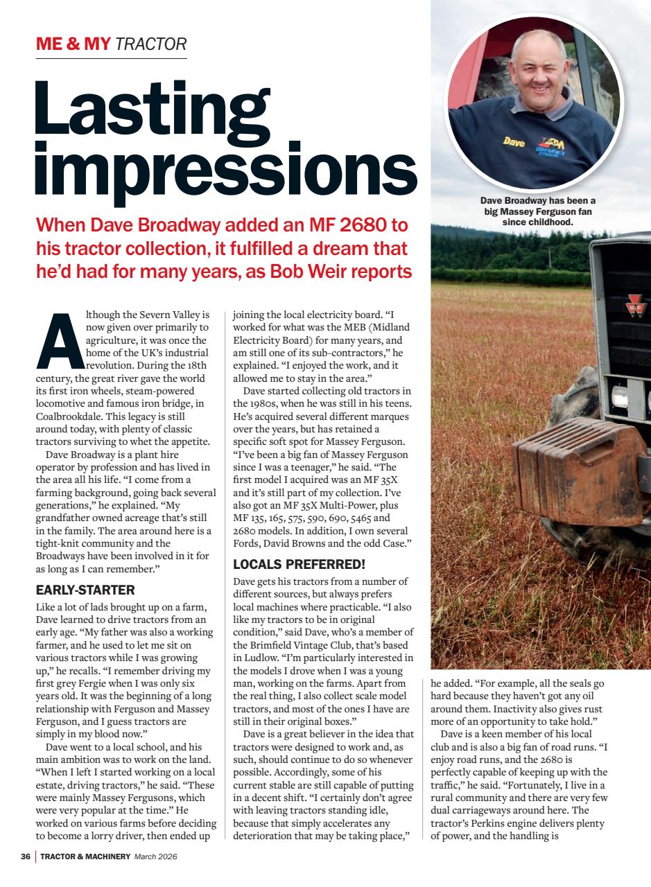 Tractor & Machinery Preview Pages