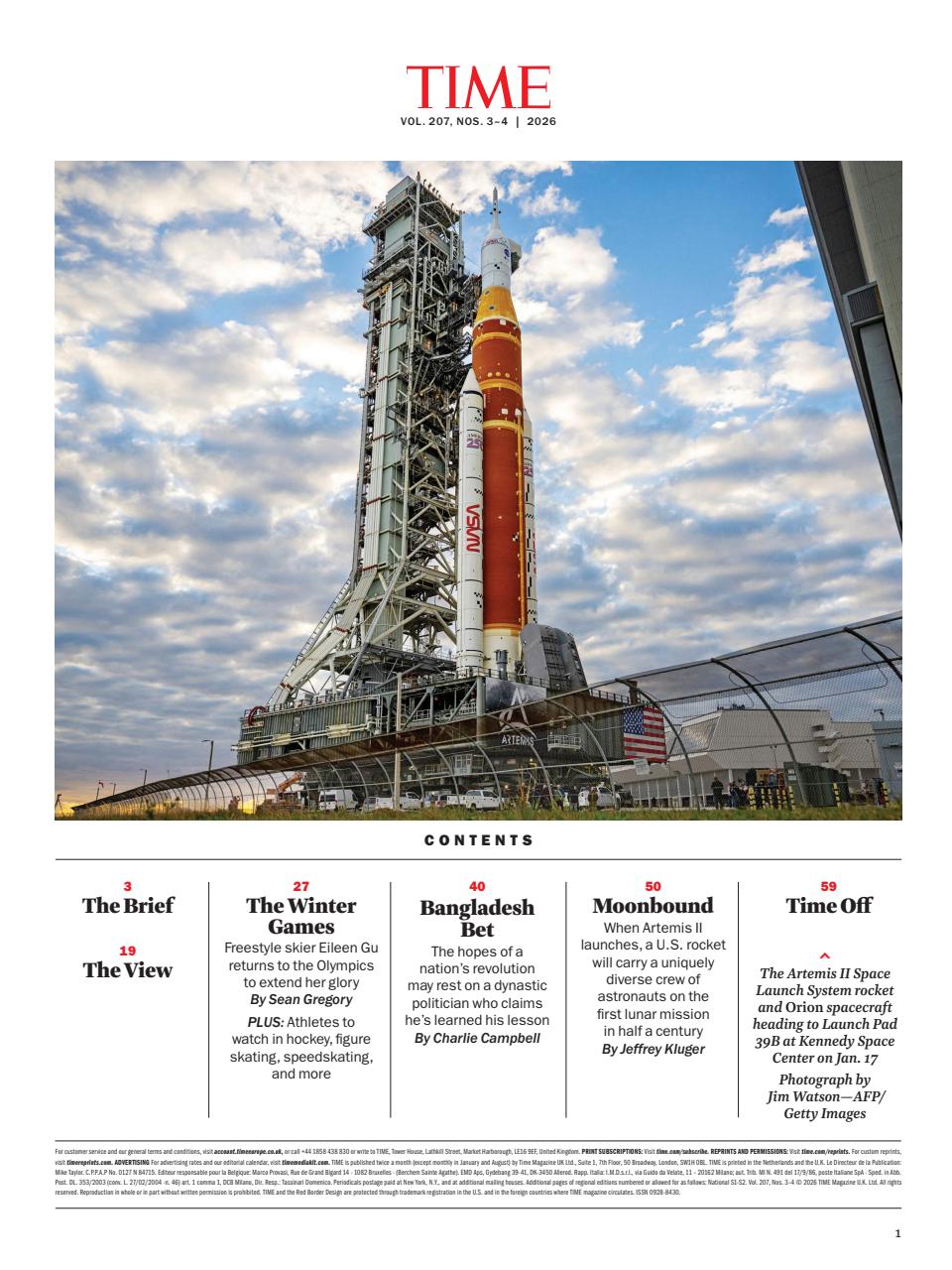 TIME Magazine Europe Preview Pages