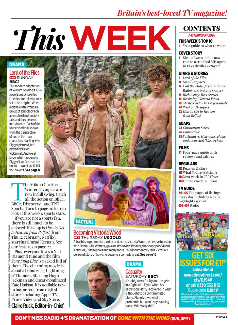 TV Times Preview Pages