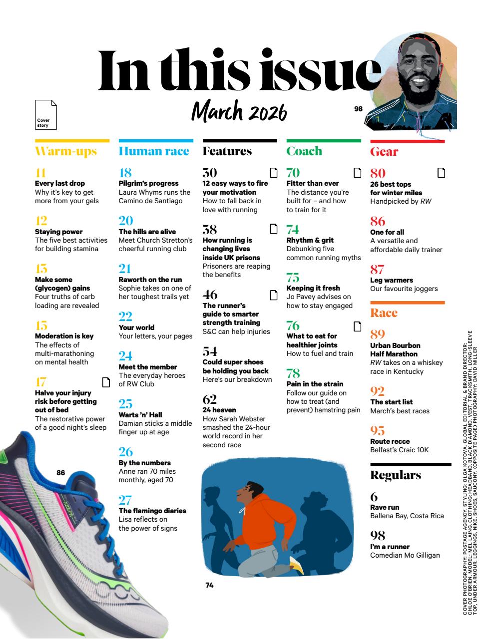 Runner's World Preview Pages