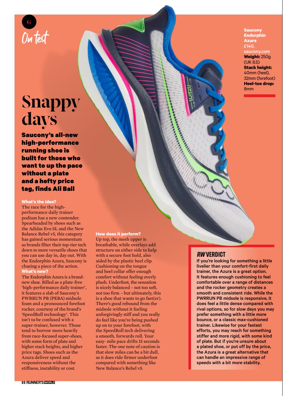Runner's World Preview Pages