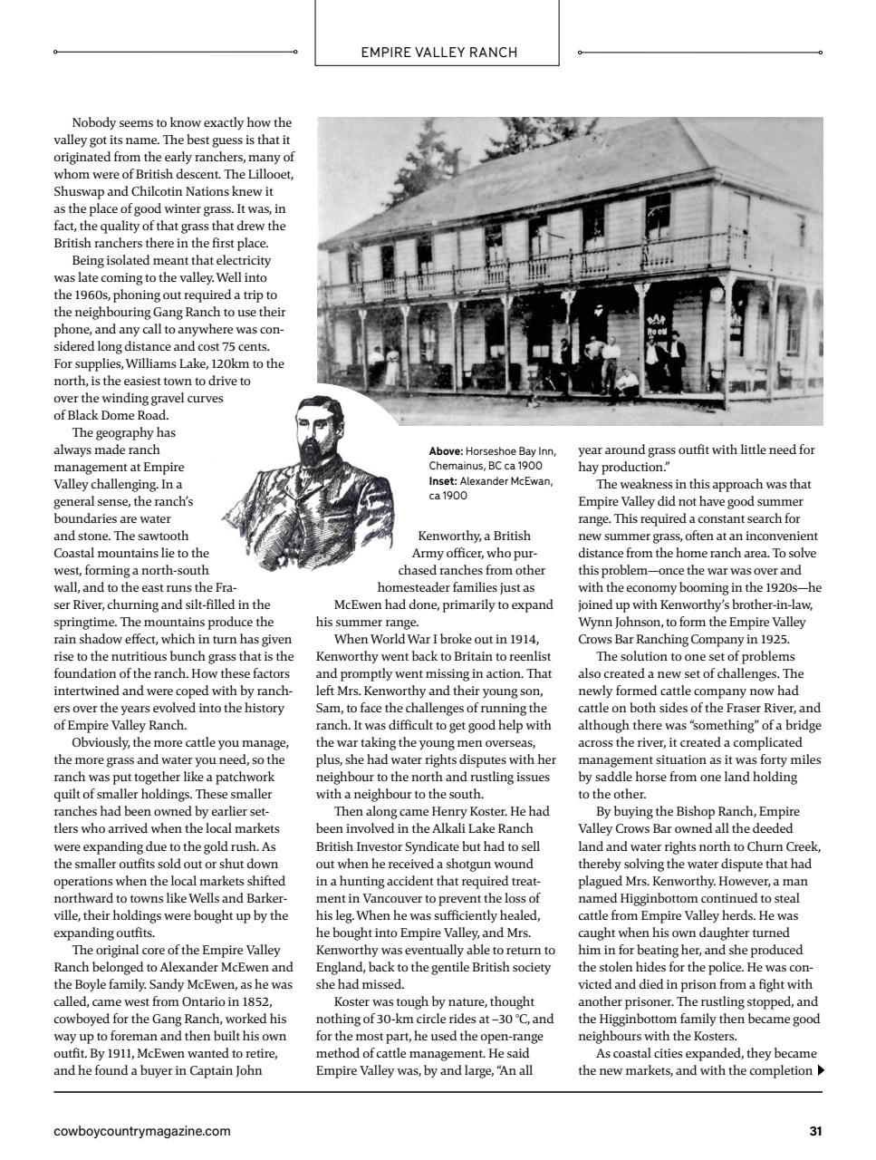 Canadian Cowboy Country Preview Pages