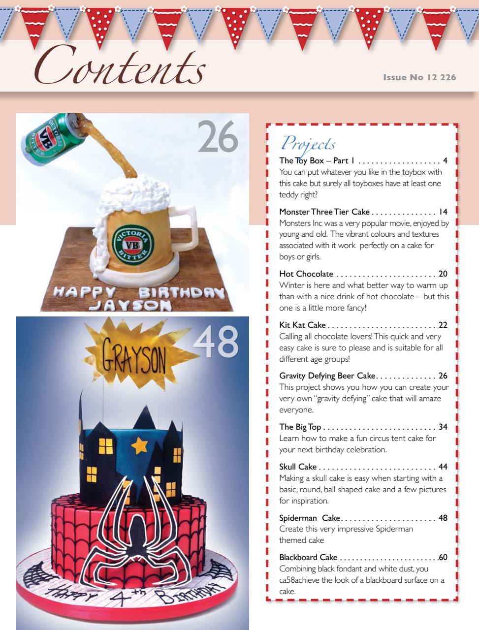 Creative Sugar Craft Preview Pages