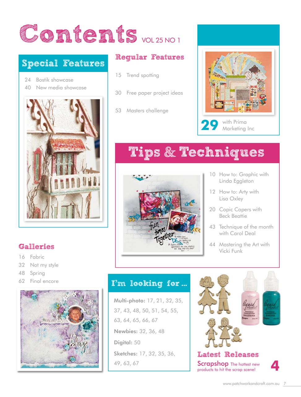 Scrapbooking Memories Preview Pages