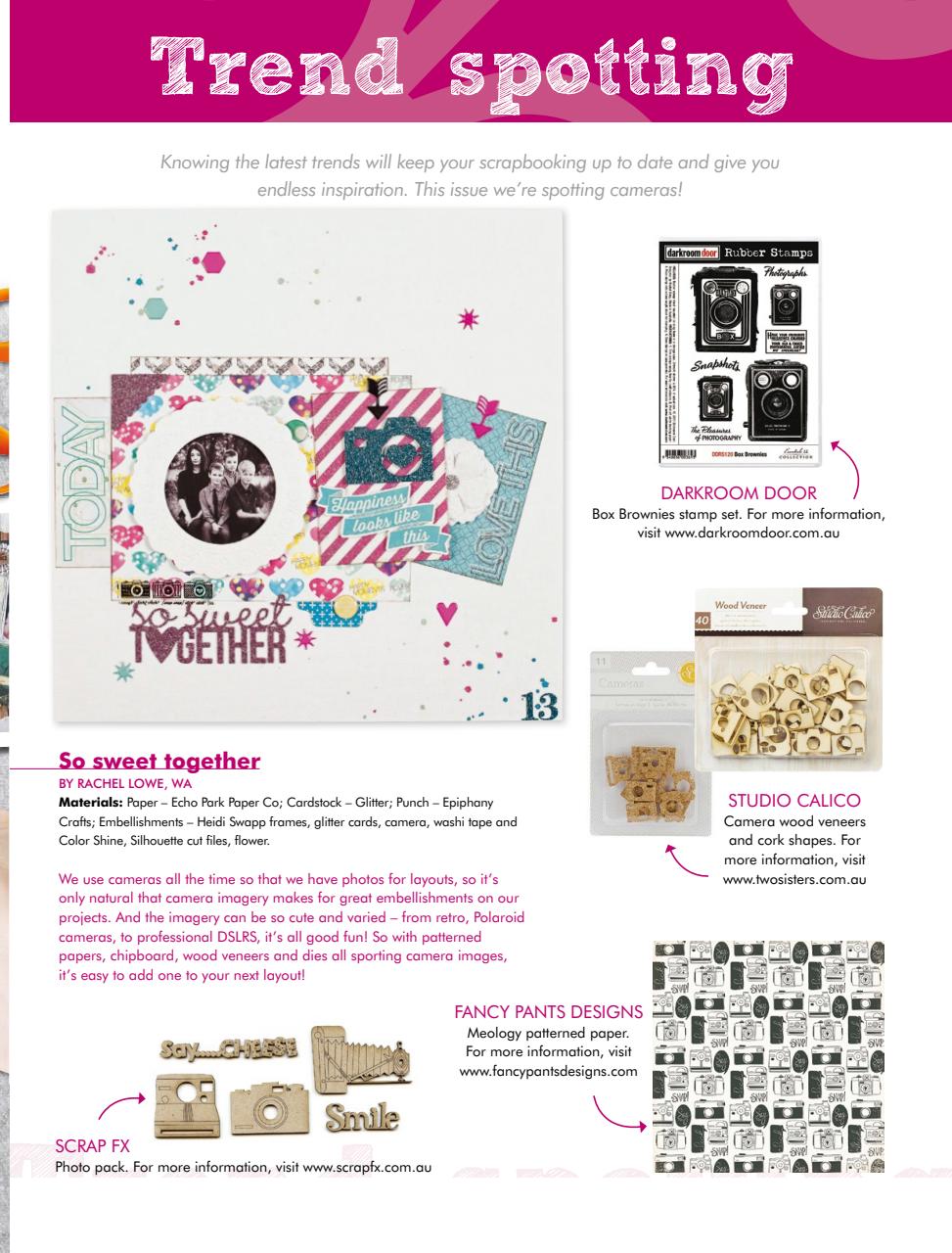 Scrapbooking Memories Preview Pages