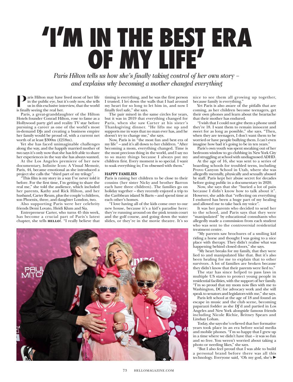 Hello! Magazine Preview Pages