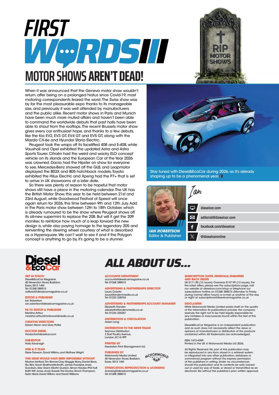 Diesel&EcoCar Magazine Preview Pages
