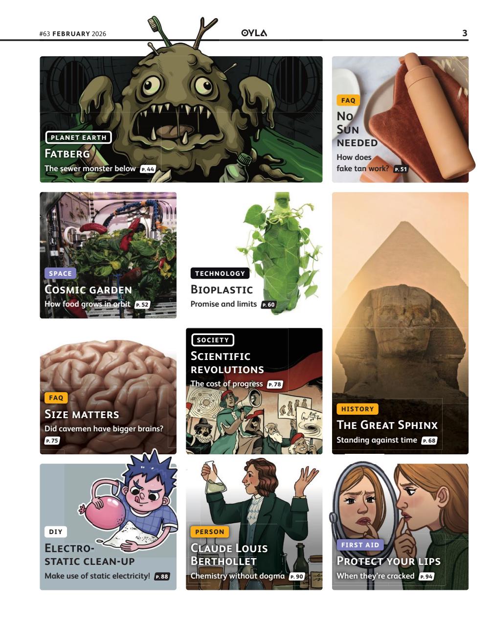 OYLA Magazine Preview Pages