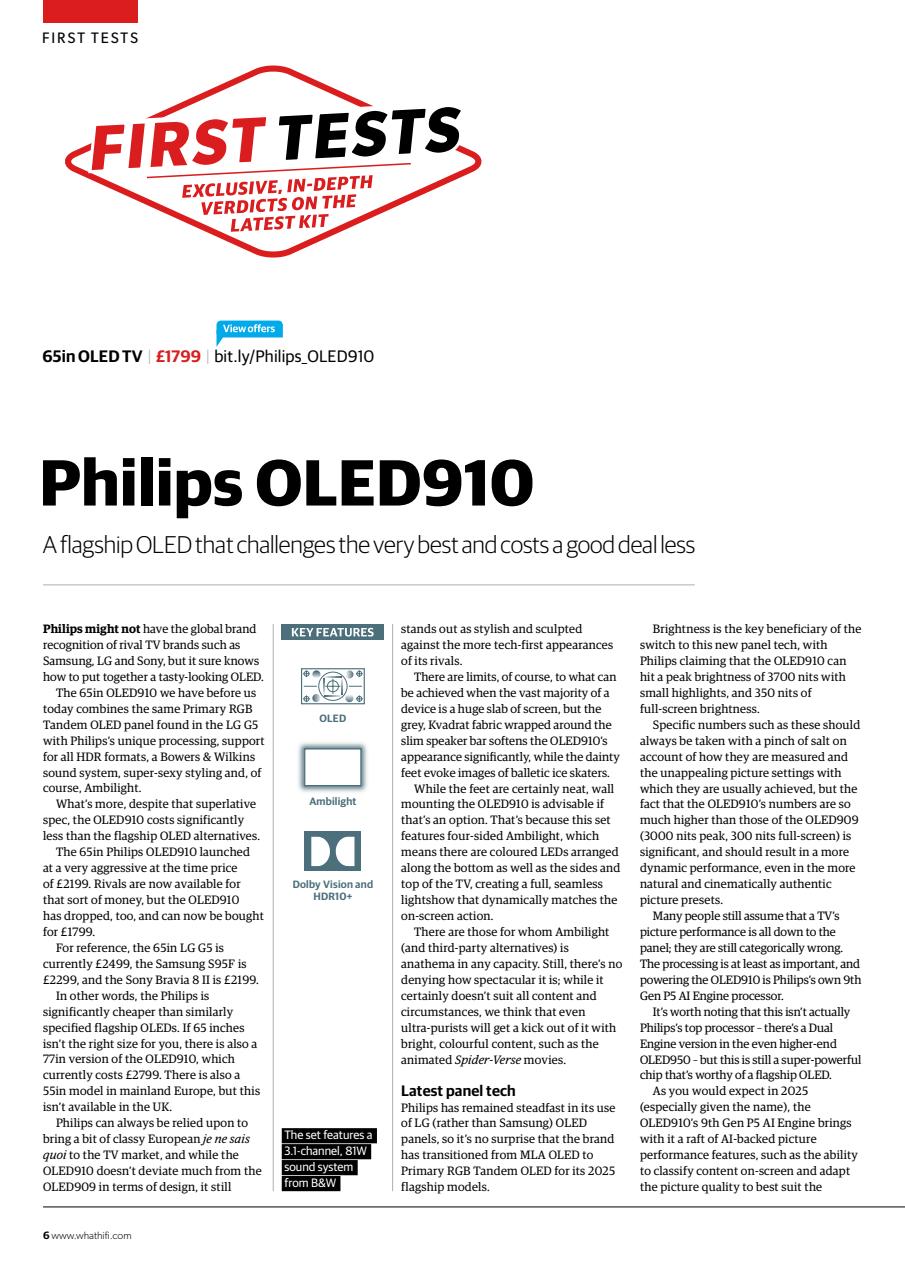 What HiFi Preview Pages