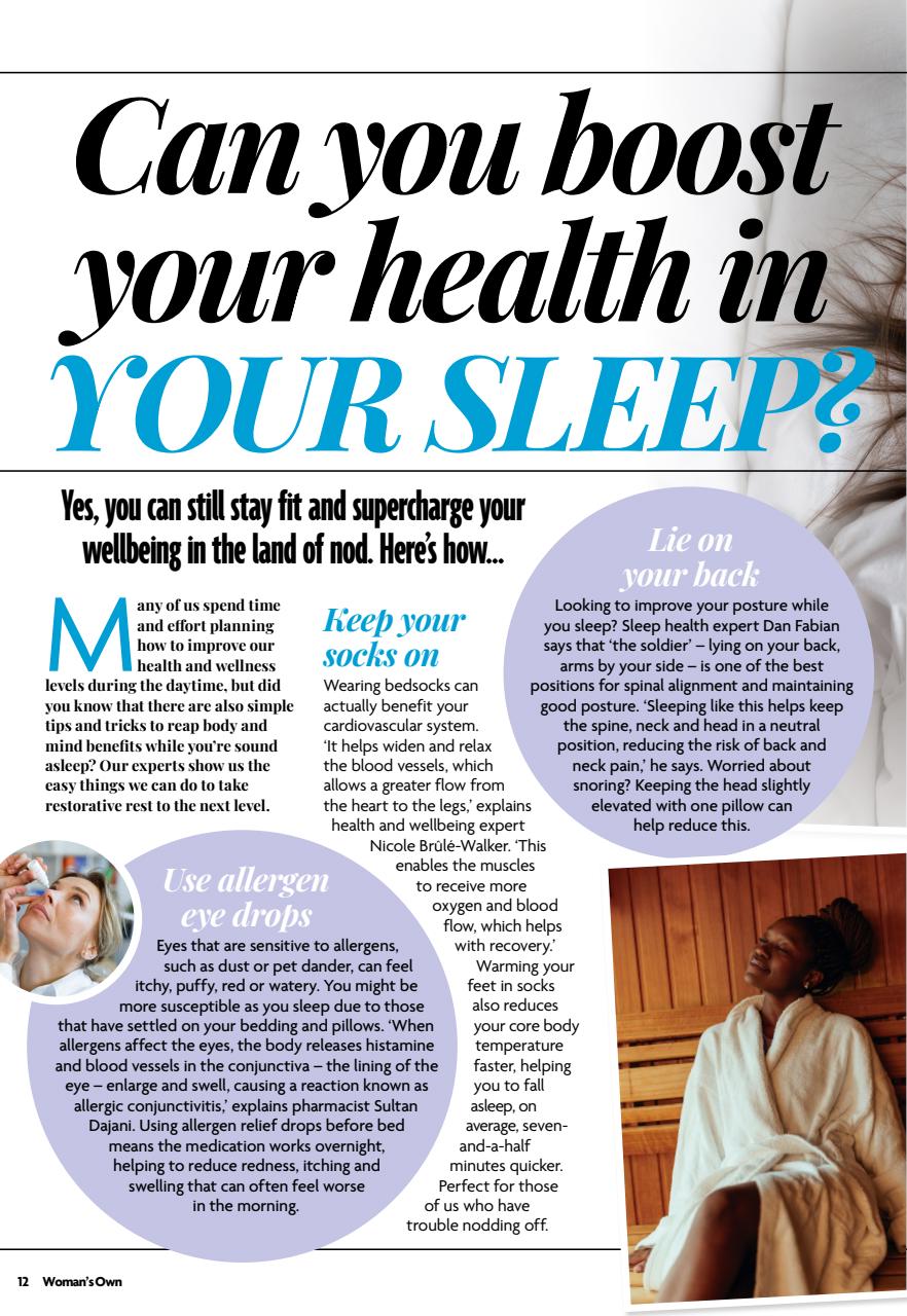 Woman's Own Lifestyle Special Preview Pages