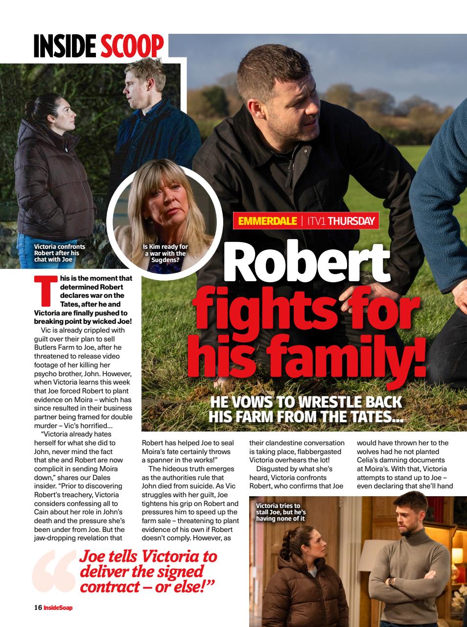 Inside Soap Preview Pages