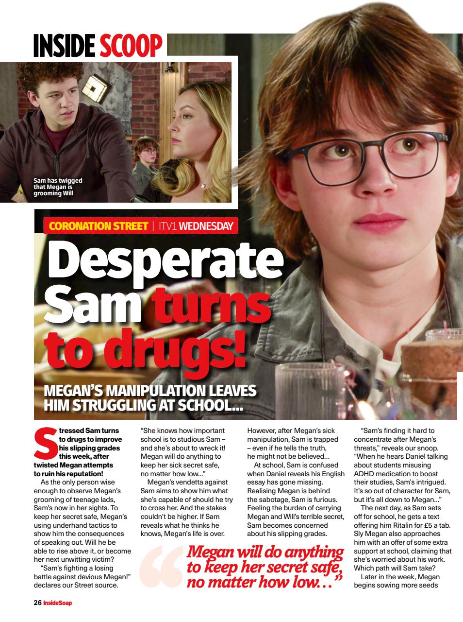 Inside Soap Preview Pages