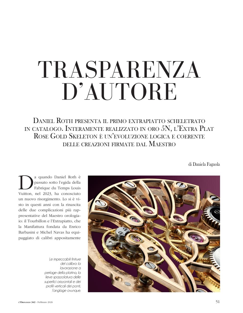 L'Orologio Preview Pages