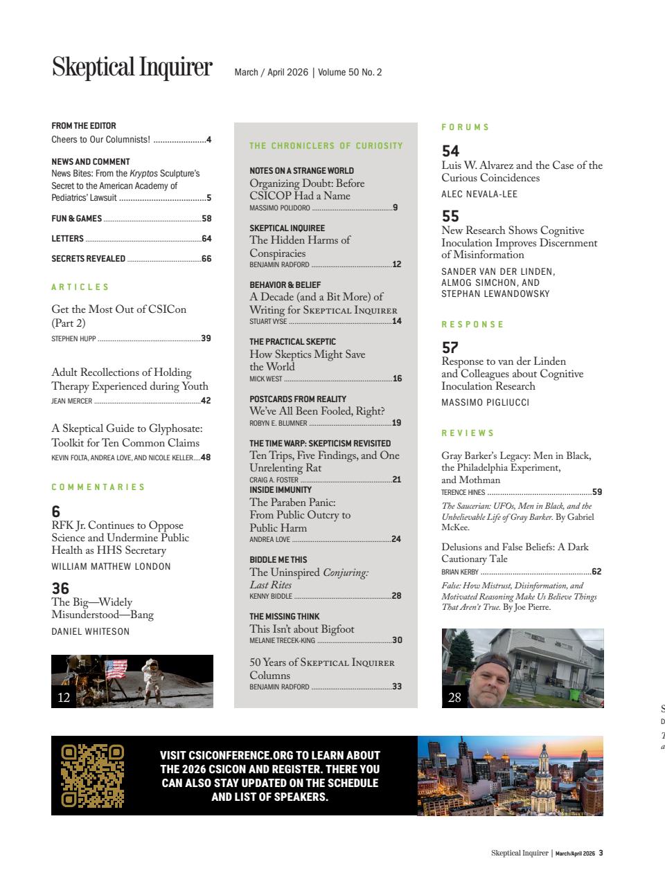 Skeptical Inquirer Preview Pages