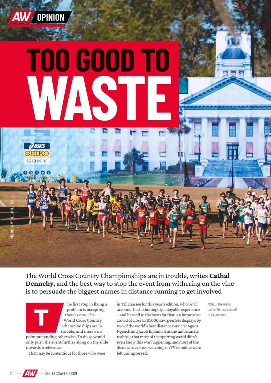 AW – Athletics Weekly Magazine Preview Pages