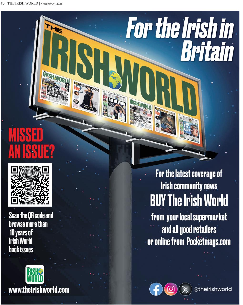 Irish World Preview Pages
