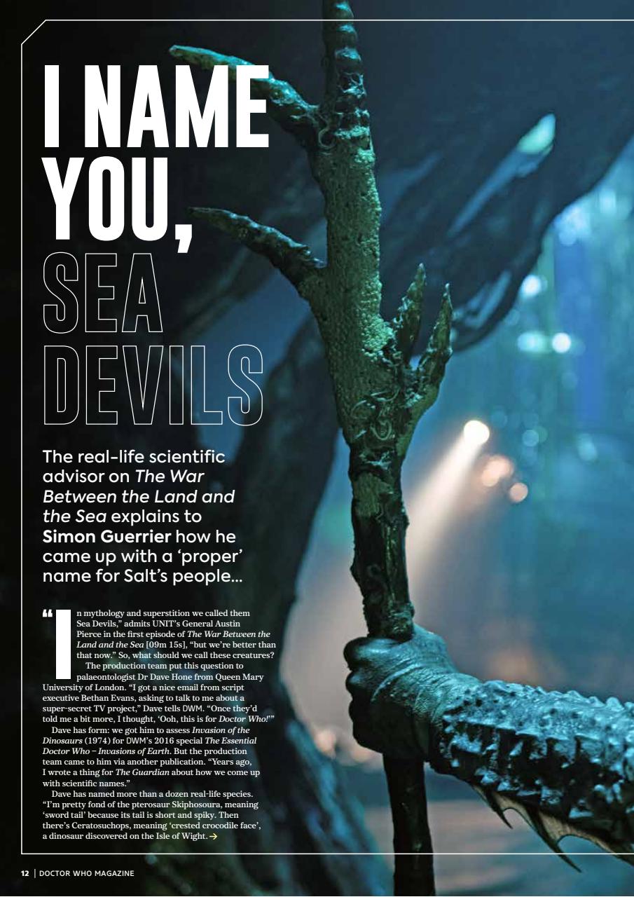Doctor Who Magazine Preview Pages