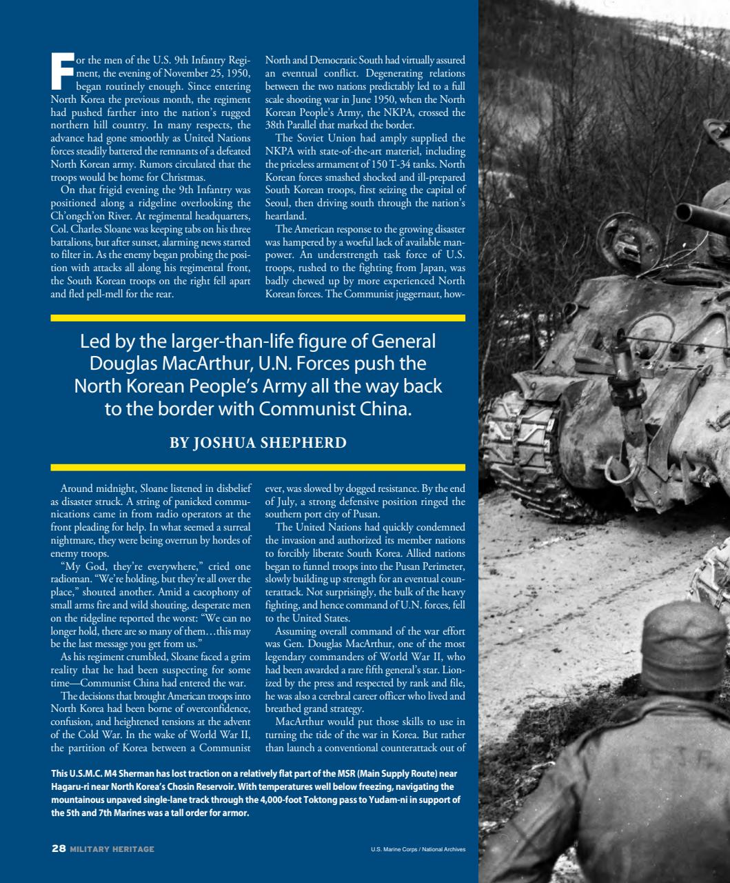 Military Heritage Preview Pages