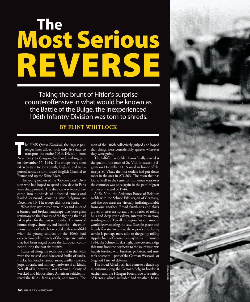 Military Heritage Preview Pages