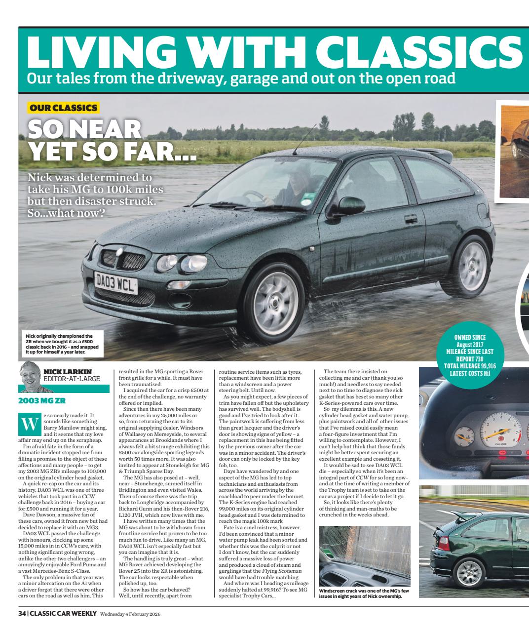 Classic Car Weekly Preview Pages