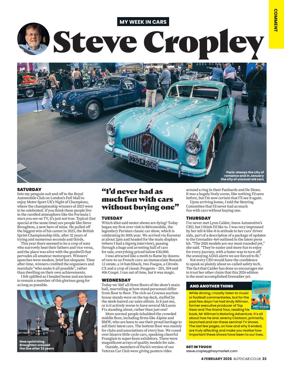 Autocar Preview Pages