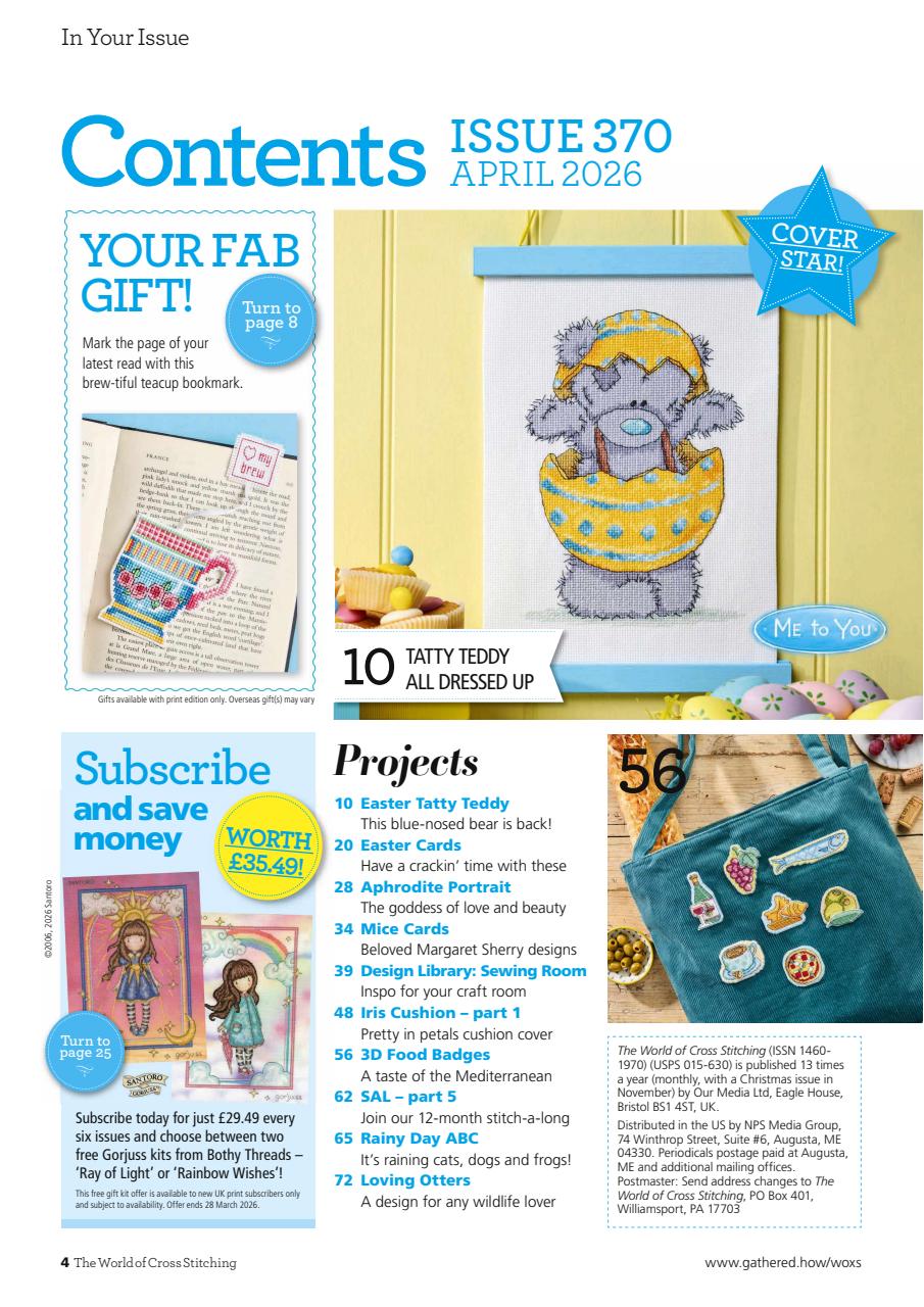 The World of Cross Stitching Preview Pages