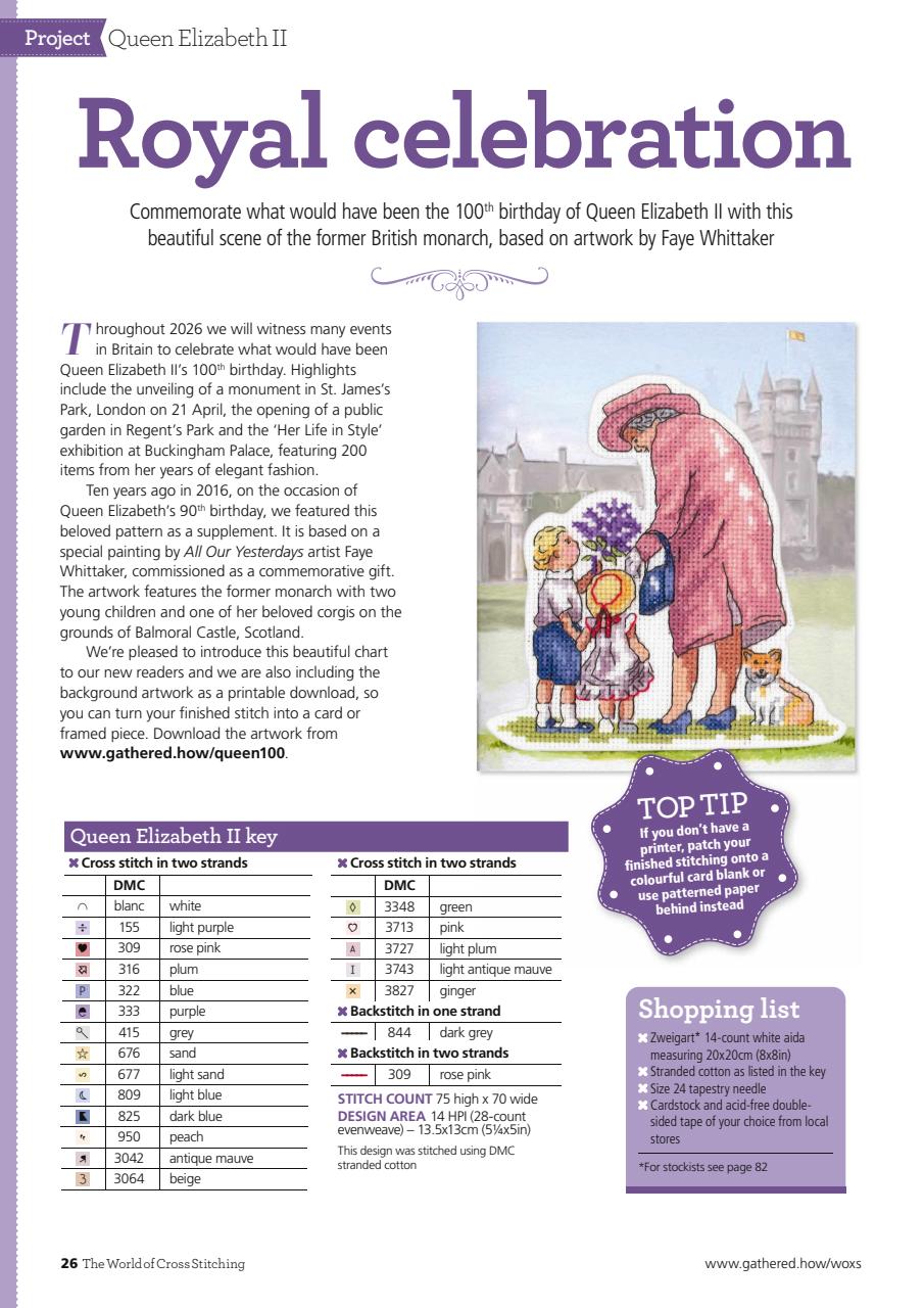 The World of Cross Stitching Preview Pages