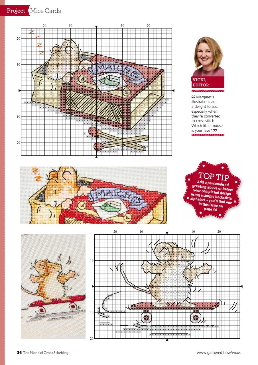 The World of Cross Stitching Preview Pages