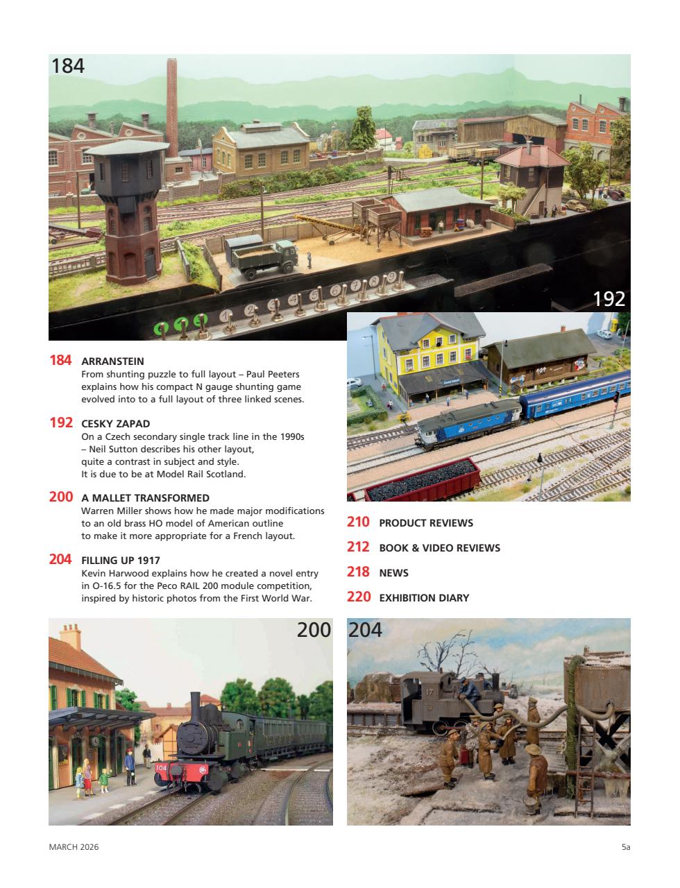Continental Modeller Preview Pages