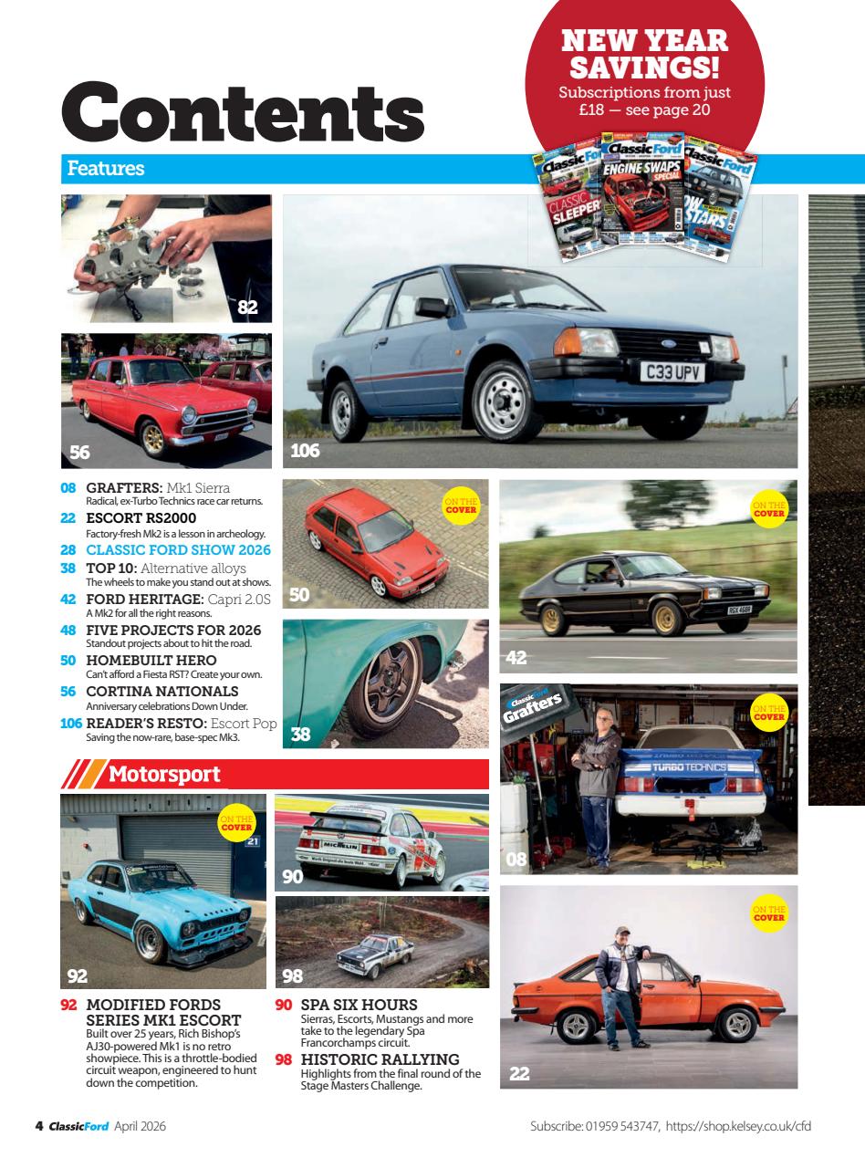 Classic Ford Preview Pages