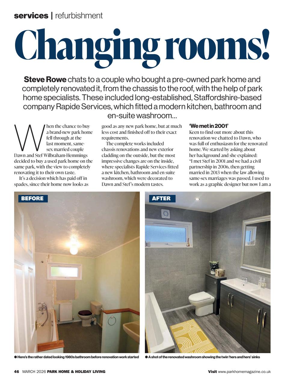 Park Home & Holiday Living Preview Pages