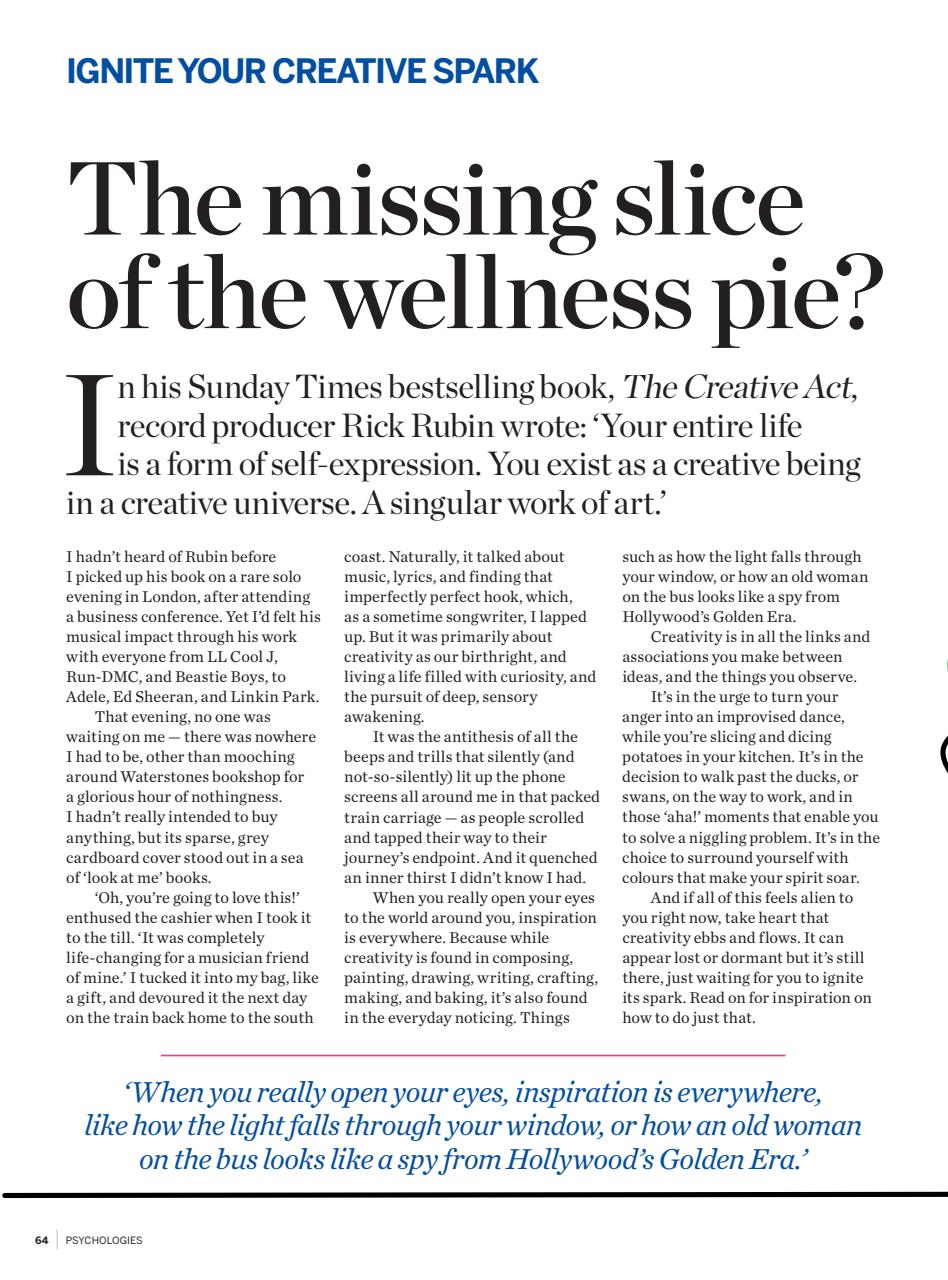 Psychologies Preview Pages