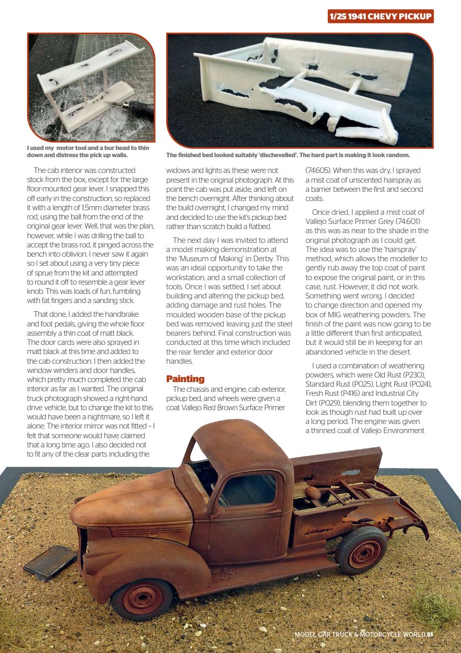 Model Car Truck Motorcycles World Preview Pages