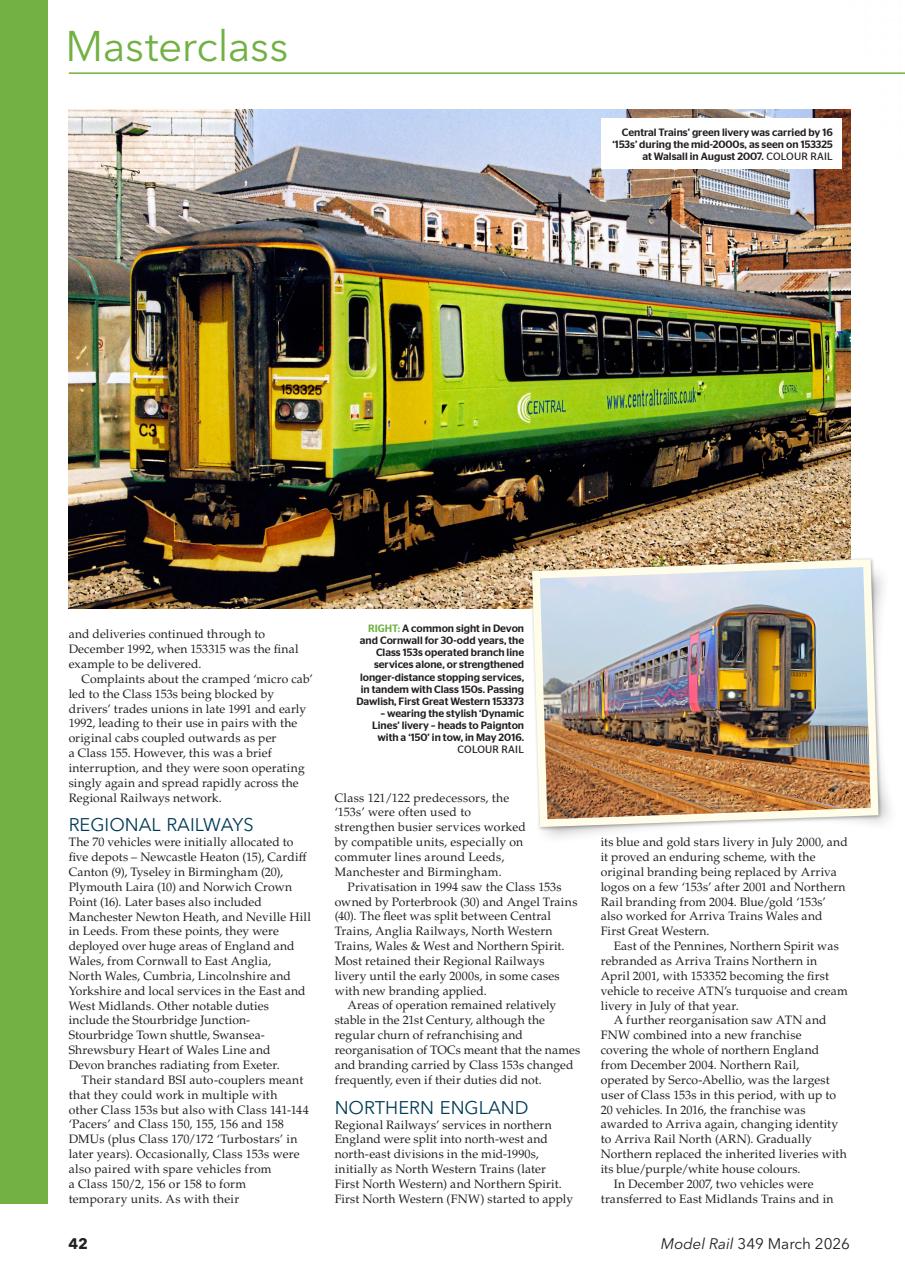 Model Rail Preview Pages