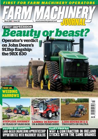 Farm Machinery Journal issue March 2026 