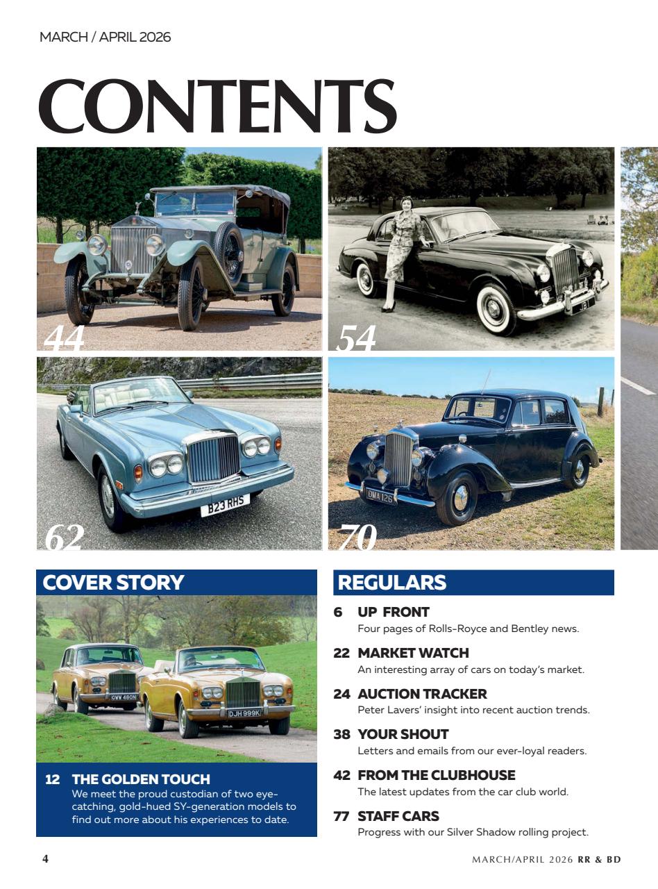 Rolls-Royce & Bentley Driver Preview Pages