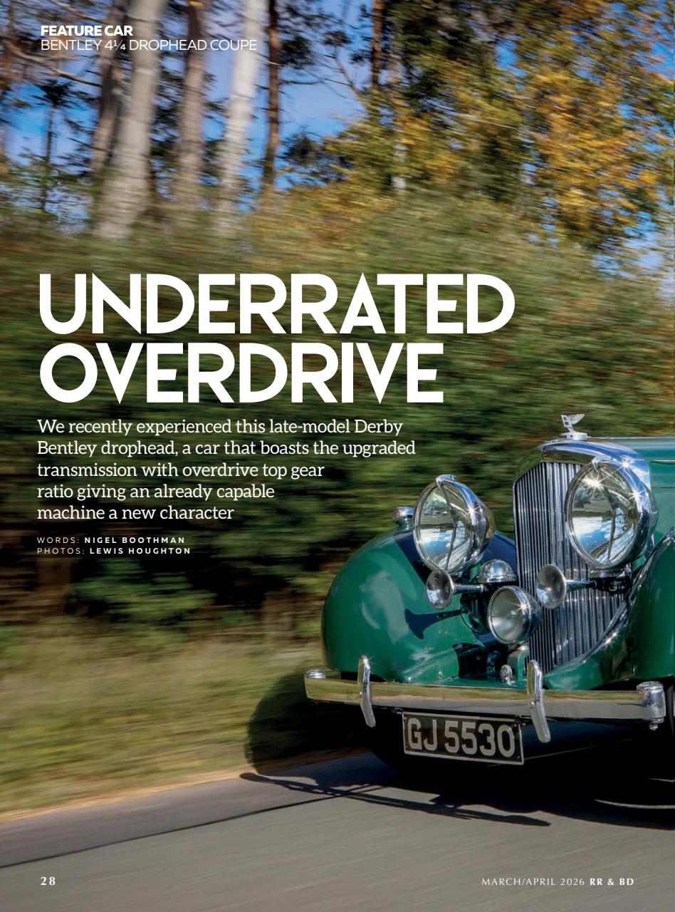 Rolls-Royce & Bentley Driver Preview Pages