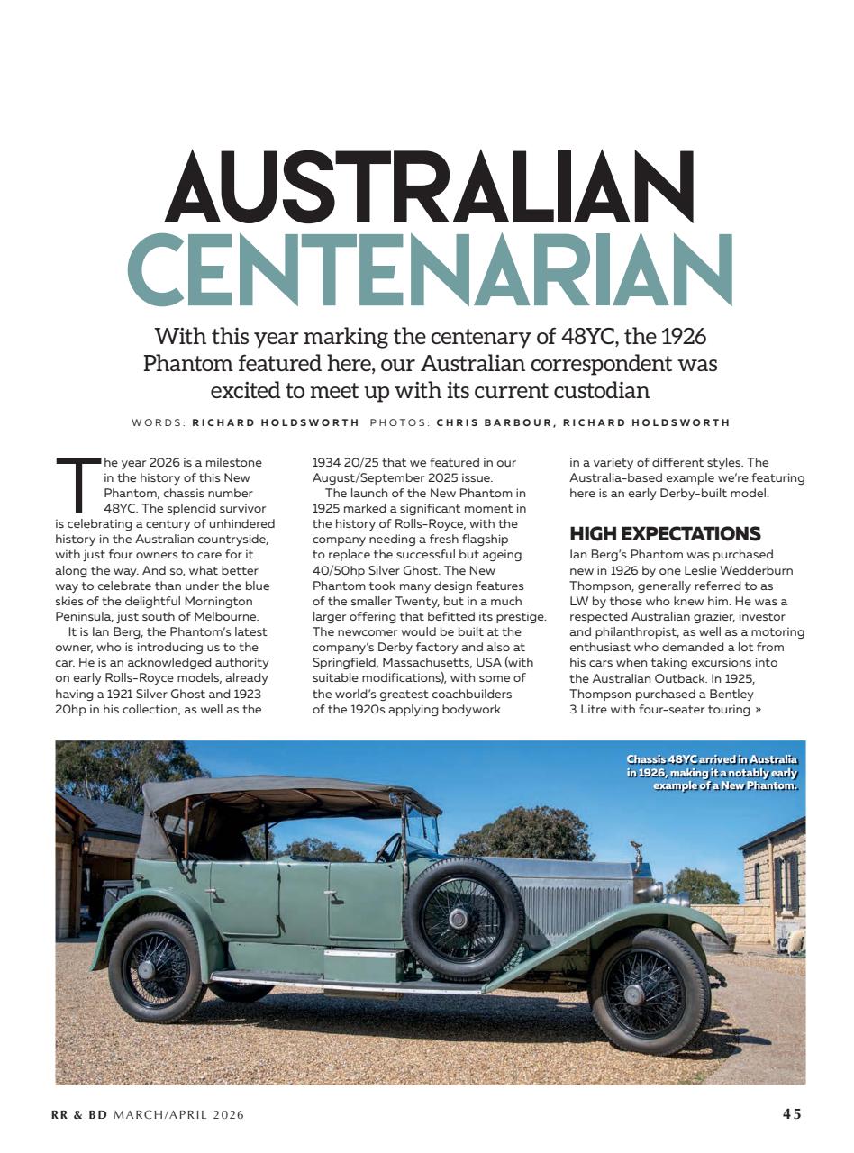 Rolls-Royce & Bentley Driver Preview Pages